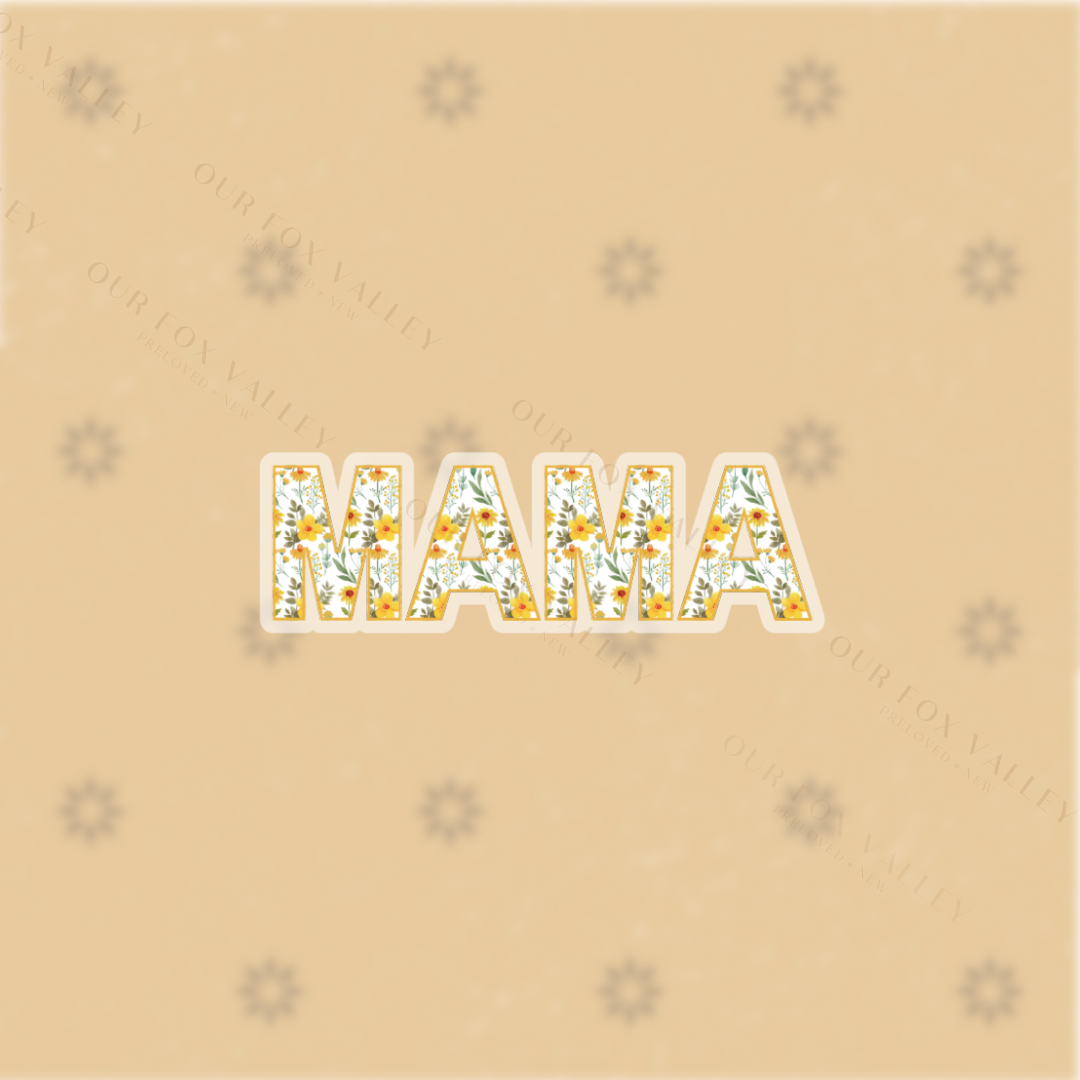 MAMA - Water Resistant Sticker CLEAR