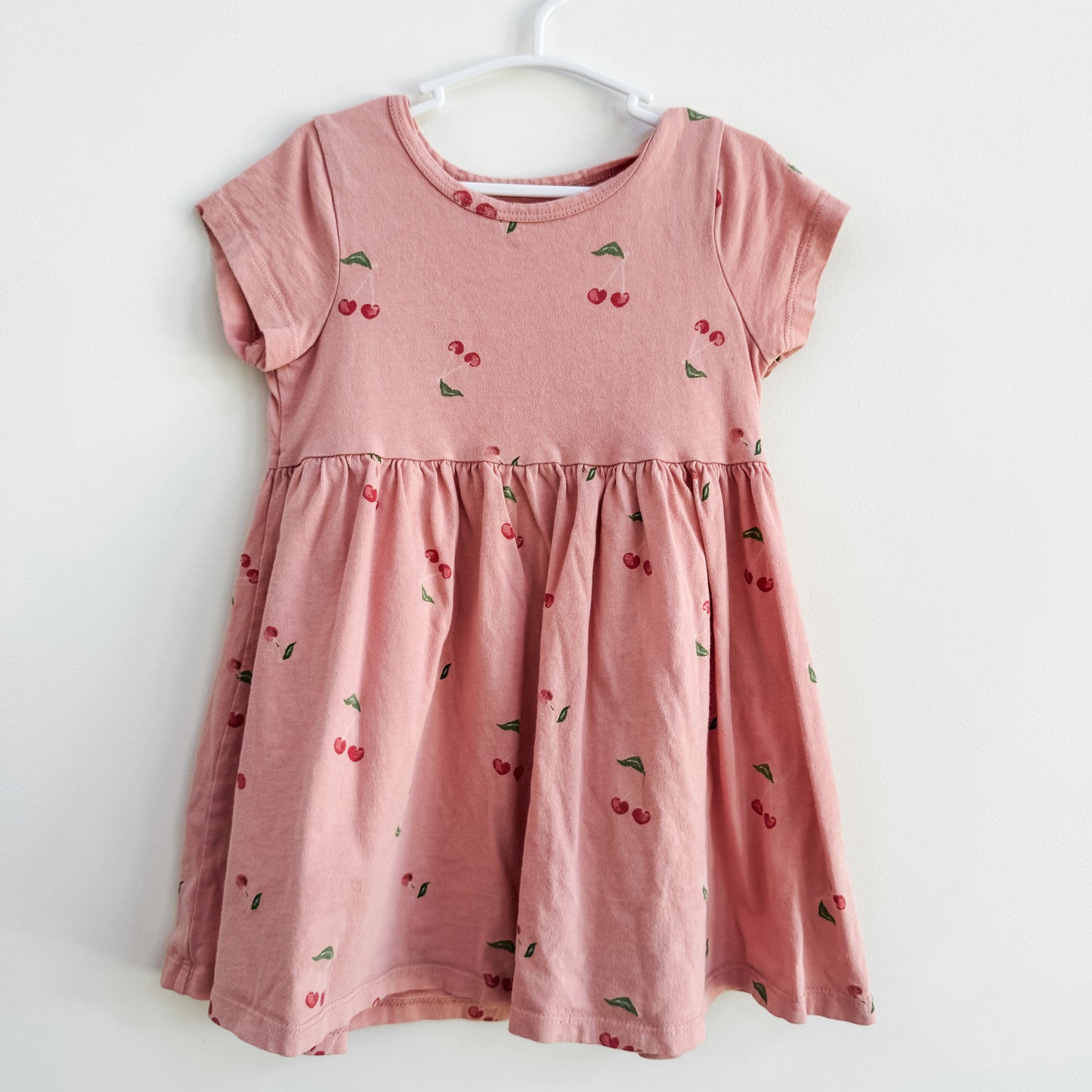 Rise Little Earthling Cherry Print Jersey Dress (2-3yr)