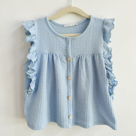 CautionToTheWind Waffle Knit Top (5-7yr)