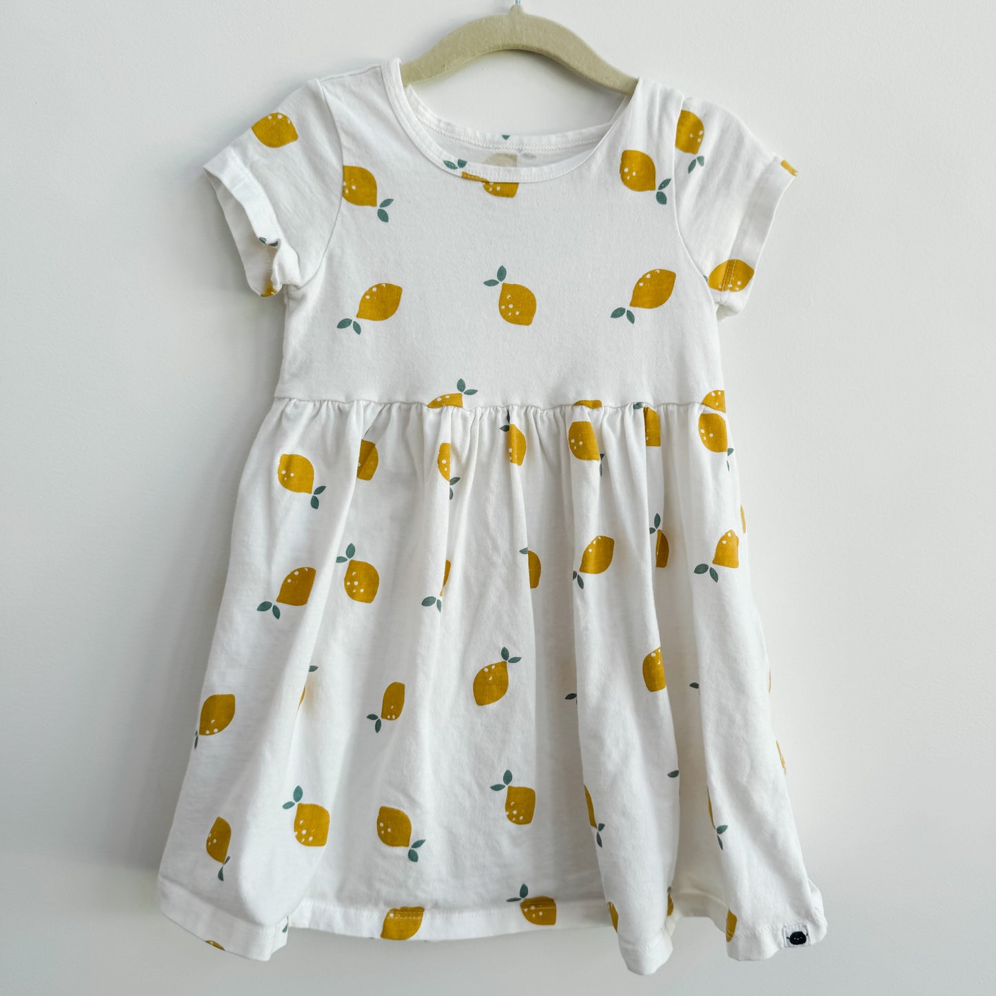 Rise Little Earthling Pear Print Jersey Dress (2-3yr)