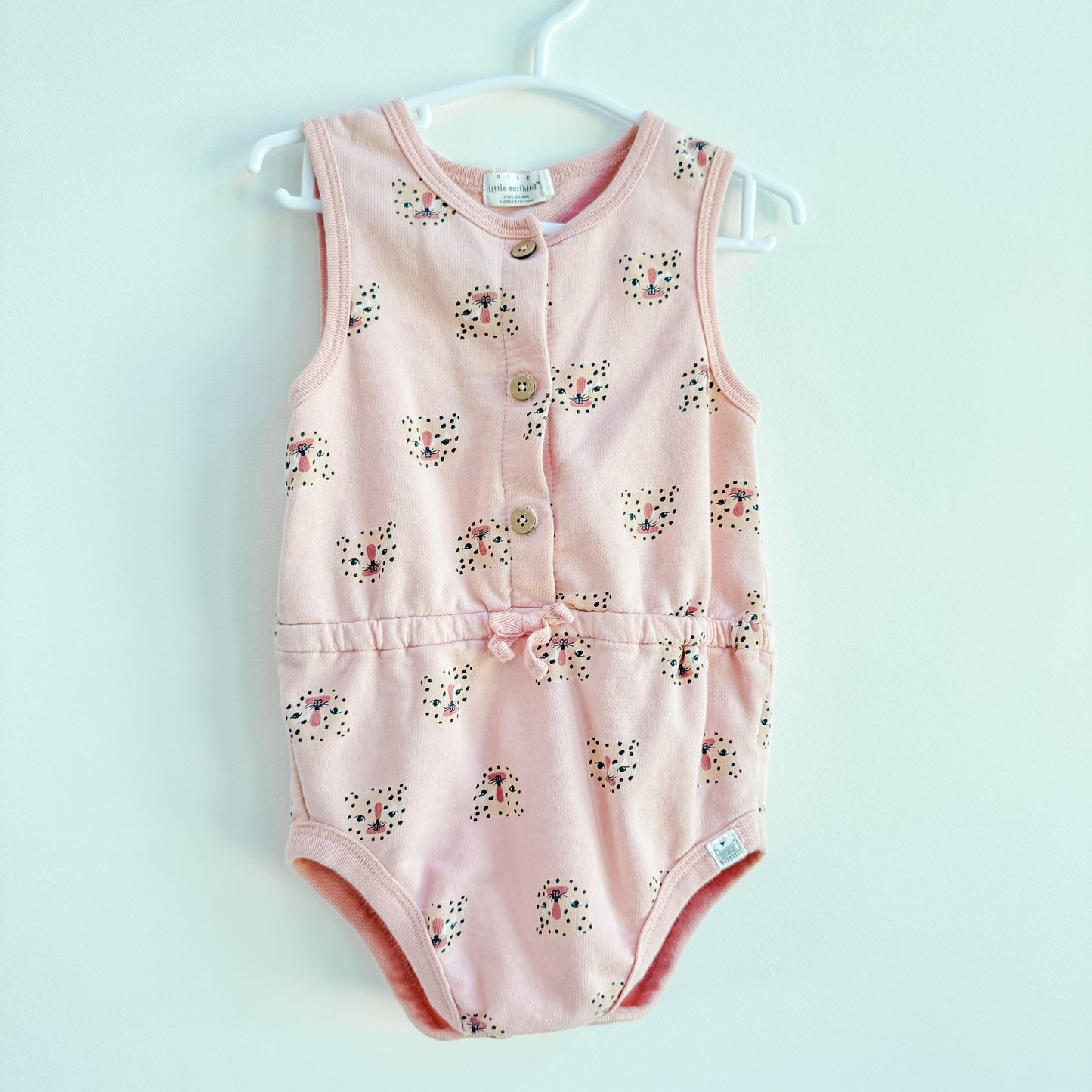 Rise Little Earthling Tank Bodysuit (12-18m)